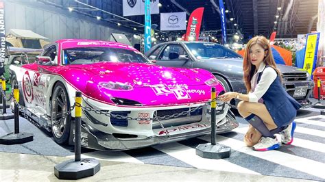 Epic Thailand Car Show Sexy Car Wash Bangkok Auto Salon Youtube