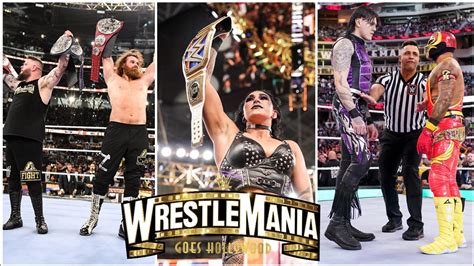 WWE Wrestlemania 39 Análisis Completo Noche 1 YouTube