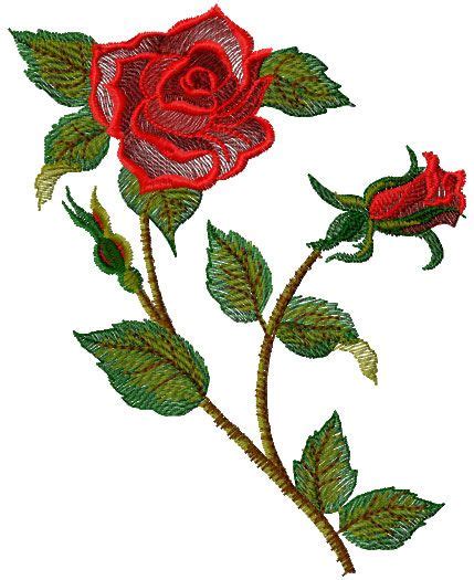 Rose Free Embroidery Design 22 Flowers Free Machine Embroidery Designs M Machine