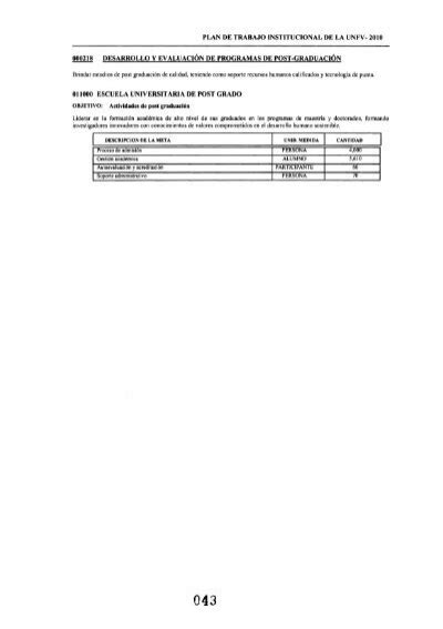 PLAN DE TRABAJO INSTITUCI