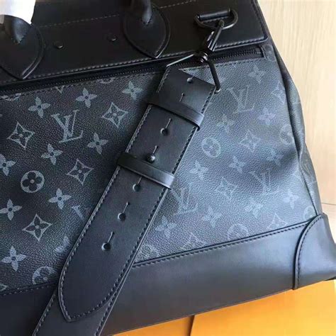 Lv Monogram Bag Black And White