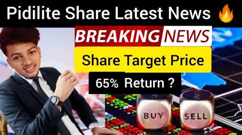 Pidilite Industries Share Latest News Today Pidilite Share Latest