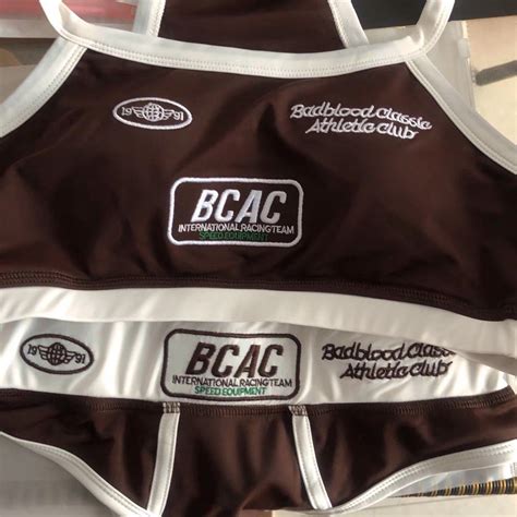 有實物圖 韓國三點式泳衣 運動內衣 badblood sport bra Top panty underwear swimwear bikini Swimsuit 泳衣 運動內衣褲 船P