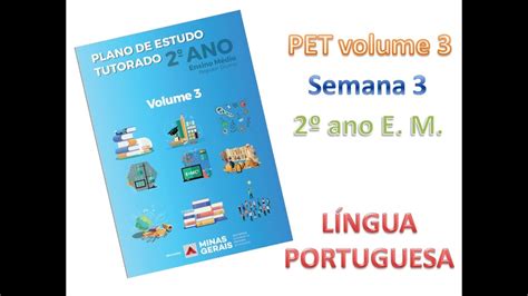 Correção S3 PET 3 2º ano YouTube