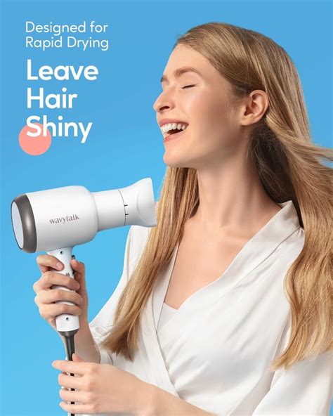 Wavytalk Hair Dryer With Diffuser And Concentrator Professional