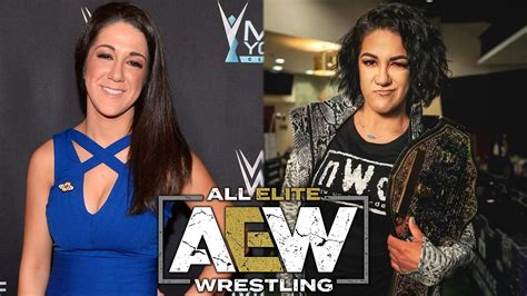 Which current AEW star has Bayley dated in real life?