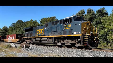 CSX Intermodal Freight Train Mount Airy MD 9 23 2022 Csx Trains