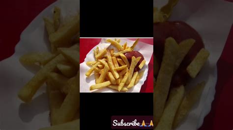 French Fries Snacks Shorts Shortsyoutube Foodlover Youtube