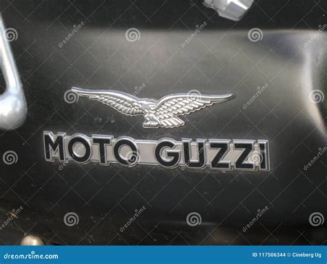 Moto Guzzi Motorcycle Emblem Editorial Stock Image Image Of Fast