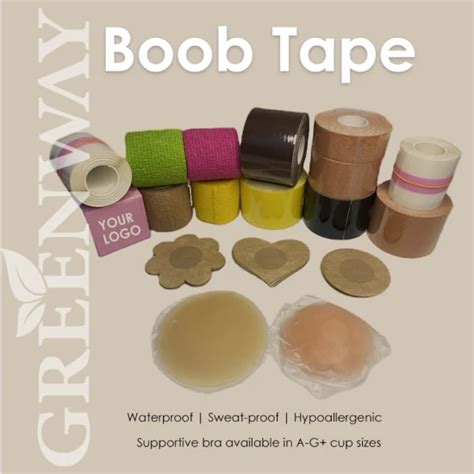 Boob Tape Nude Diy Lift Boob Job Pushup Breast Body Bra Foot Waterproof