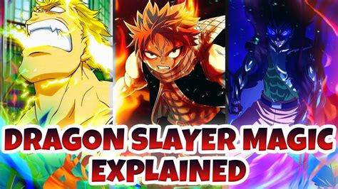 DRAGON SLAYER MAGIC EXPLAINED FAIRY TAIL YouTube