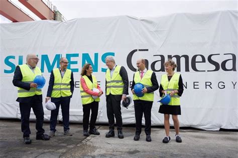 Teresa Ribera sitúa la planta de Siemens Gamesa en Ágreda como ejemplo