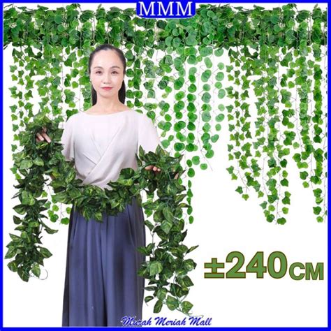 Jual MMM Daun Rambat Palsu Artificial Plastik Sulur Daun Imitasi Daun