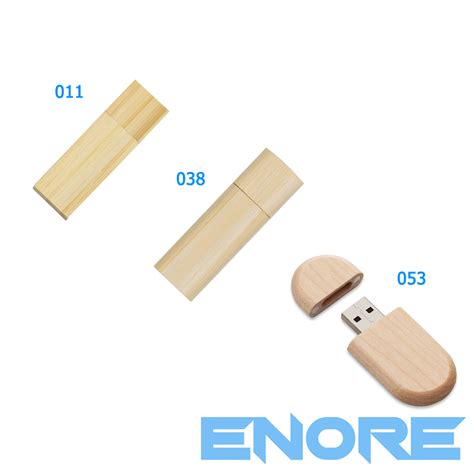 Pen Drive Bambu Personalizado Enore Brindes