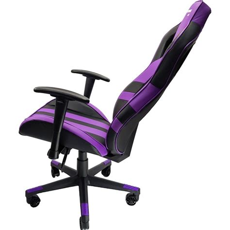 Cadeira Gamer MX11 Giratória Preto Roxo Mymax do Brasil