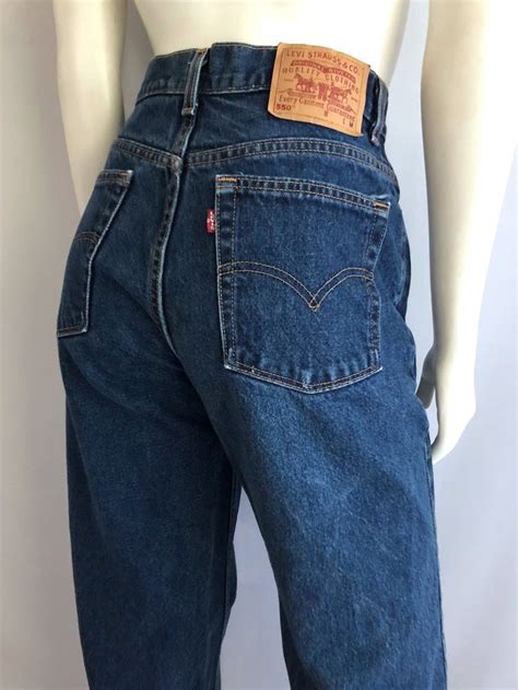 Vintage Women S S Levi S Jeans Relaxed Fit Tapered Denim L