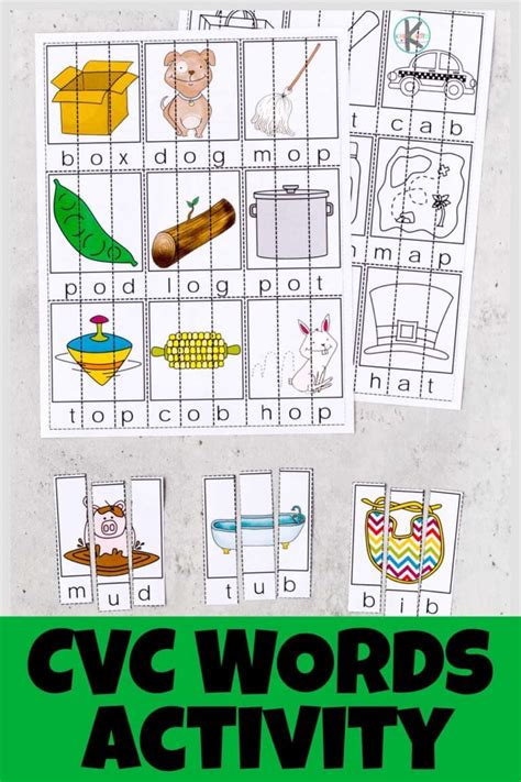 Printable Cvc Games - Printable Word Searches