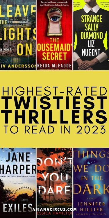 Best New Thriller Mystery Books To Read Book Club Books Mystery