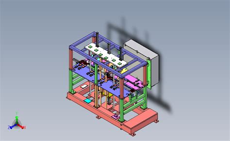 自动组装机（定子线圈整形机、轴套组装机）3d模型 Step格式step模型图纸下载 懒石网