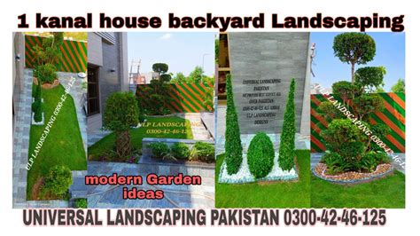 Part Kanal House Backyard Landscaping Complete Videos Before And