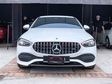 Ct Motorsport Bandar Sunway L Mercedes Benz New C Class W Gt Front Grill