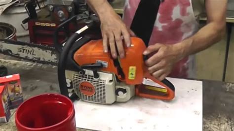 How To Clean A Stihl Chainsaw Carburetor Forestry