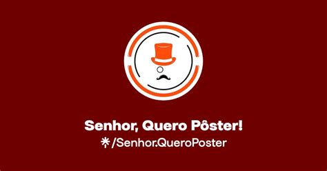 Senhor Quero Pôster Instagram Linktree