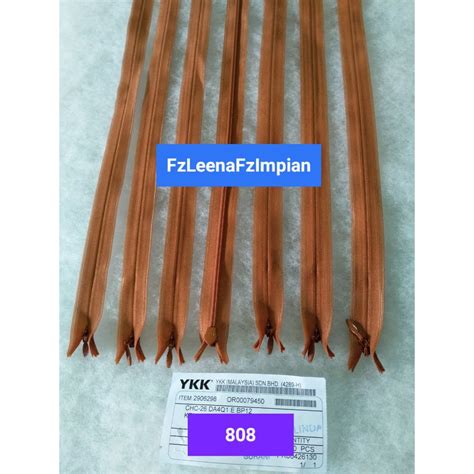 ZIP SEMBUNYI ZIP SOROK JENAMA YKK 8 INCI 1 PCS Shopee Malaysia