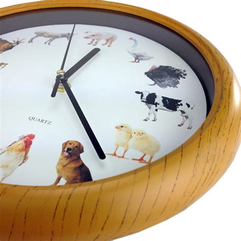 Horloge Sonore Animaux De La Ferme 7 96