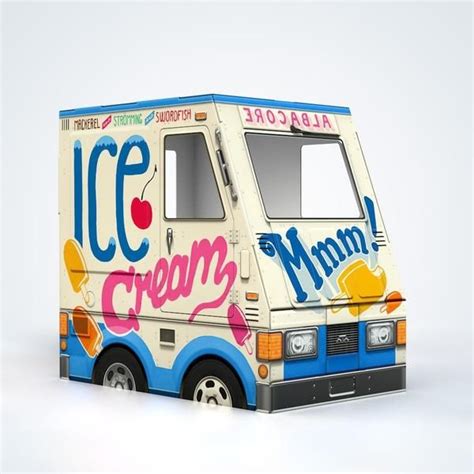 Oto Cat Truck Oto Ice Cream Truck For Cats Ice Cream Truck