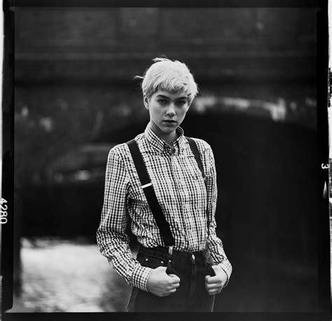 Black And White Portrait Of Sophie By Craig Fleming Shot On ILFORD