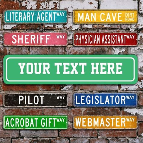 funny personalised signs