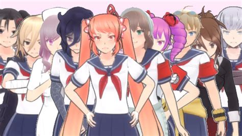 Yandere Simulator All Rivals Wallpaper