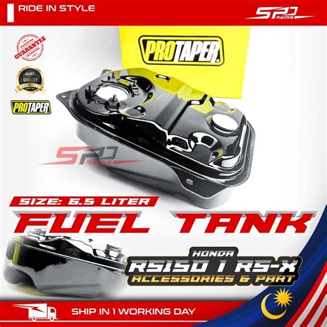 RS RSX Fuel Tank I 6 5 LITER I Included Extender Filter I Full Black