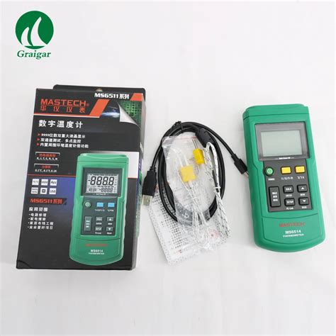 Mastech Ms Digital Thermocouple Thermometer T T Dual Channel