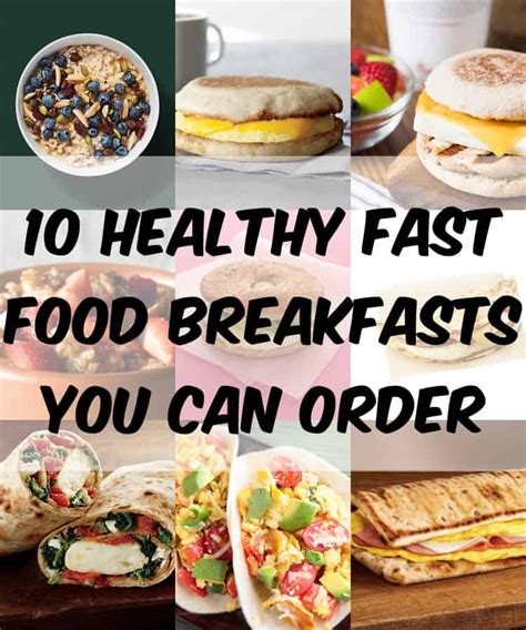 15 Best Ideas Healthy Breakfast Fast Food – Easy Recipes To Make at Home