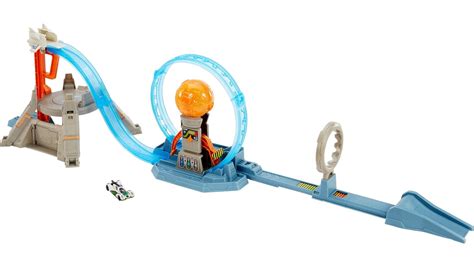 Hot Wheels Disney And Pixar Buzz Lightyear Hyper Loop Challenge Playset Walmart