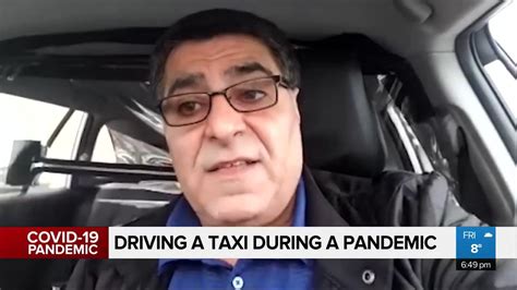 Taxi driver shares what it’s like to operate cab during pandemic