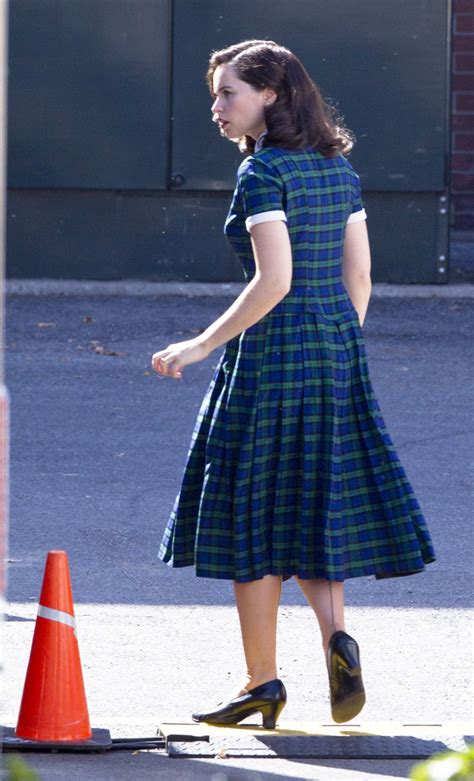 Felicity Jones On The Basis Of Sex Pre Production In Montreal 09 27 2017 CelebMafia