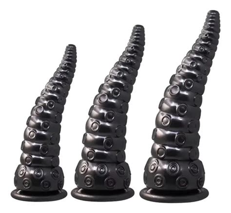 Dildo Anal Octopus Tentacle Con Ventosa Grande De Silicona Meses sin interés