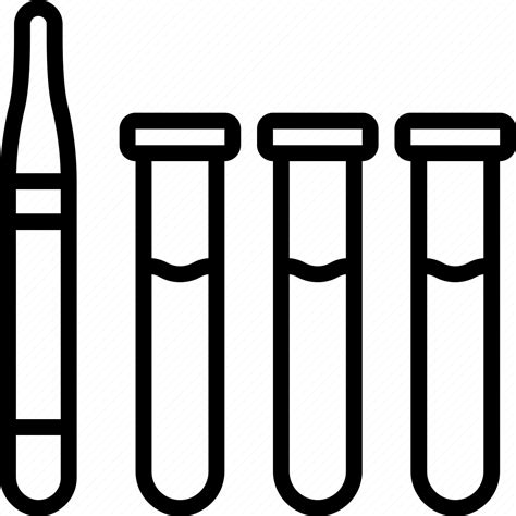 Container Experiment Laboratory Research Science Test Tube Icon