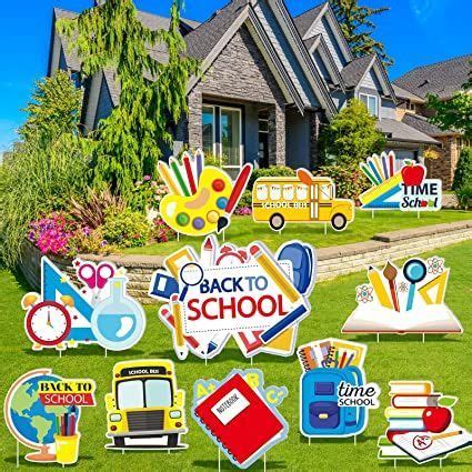 Back to school yard signs – Artofit