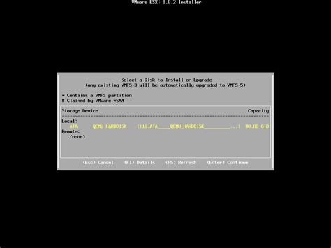 VMware ESXi 8 : Install : Server World