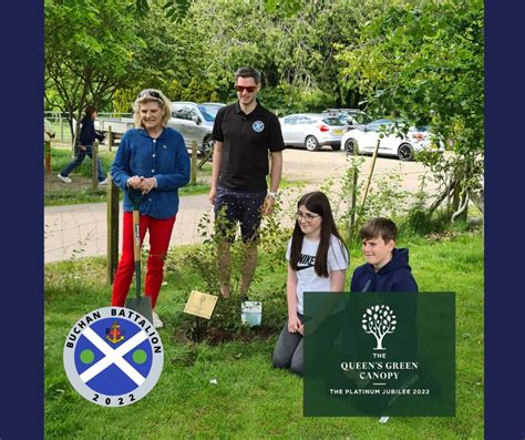 The Queens Green Canopy Buchan Battalion Boys Brigade