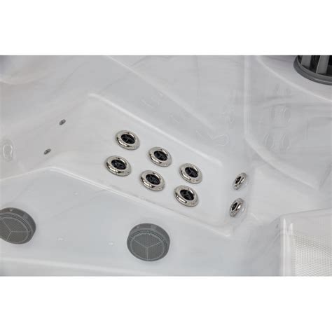 Luxury Spas Danika Person Jet Hot Tub With Bluetooth In Gray Wayfair