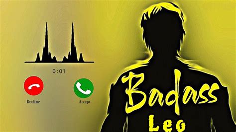 LEO Badass Ringtone Thalapathy Vijay Lokesh Kanagaraj Anirudh