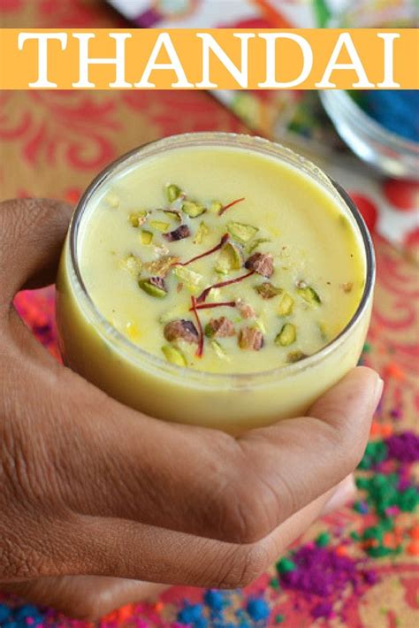 Recipes Thandai Recipes Food