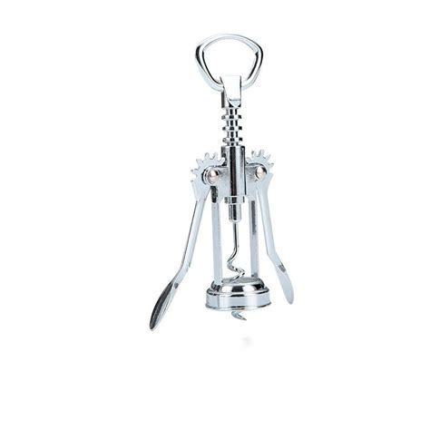 double lever stainless steel corkscrew enolandia