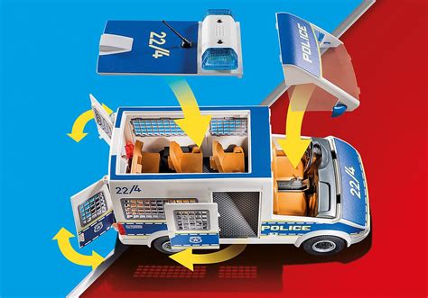 Playmobil Police Van With Lights And Sound 70899 Best Educational