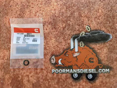 Cummins 3935171 Banjo Bolt Seal Free Shipping Poor Man S